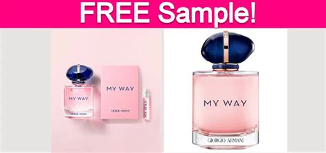 my way perfume sample